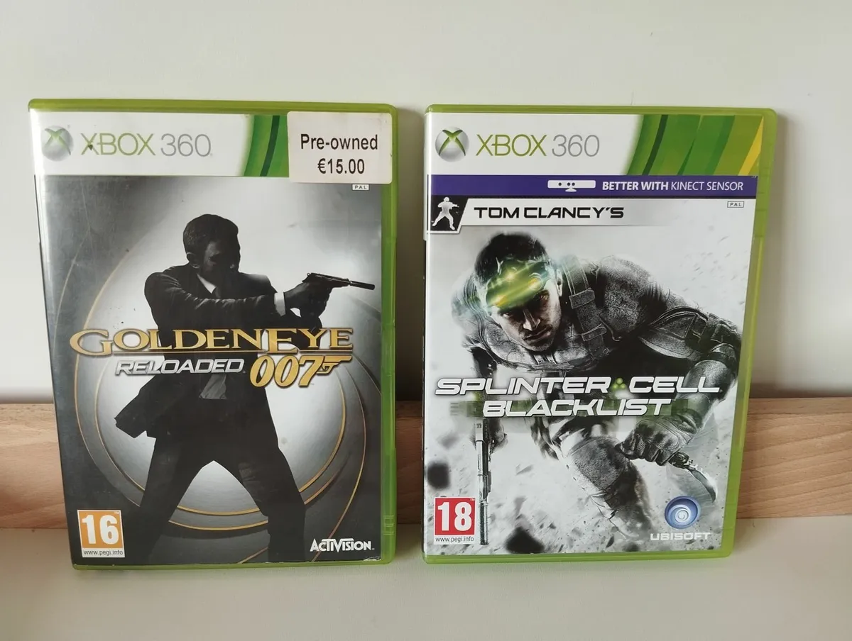 Xbox 360 Games 15 Each or 2 for 25e - Image 1