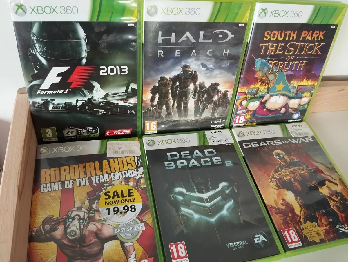 Xbox 360 Games 10 Each or 6 for 50e - Image 1