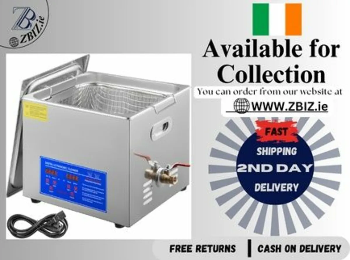 15L Ultrasonic Washing Machine For  Deep Cleaning - Image 1