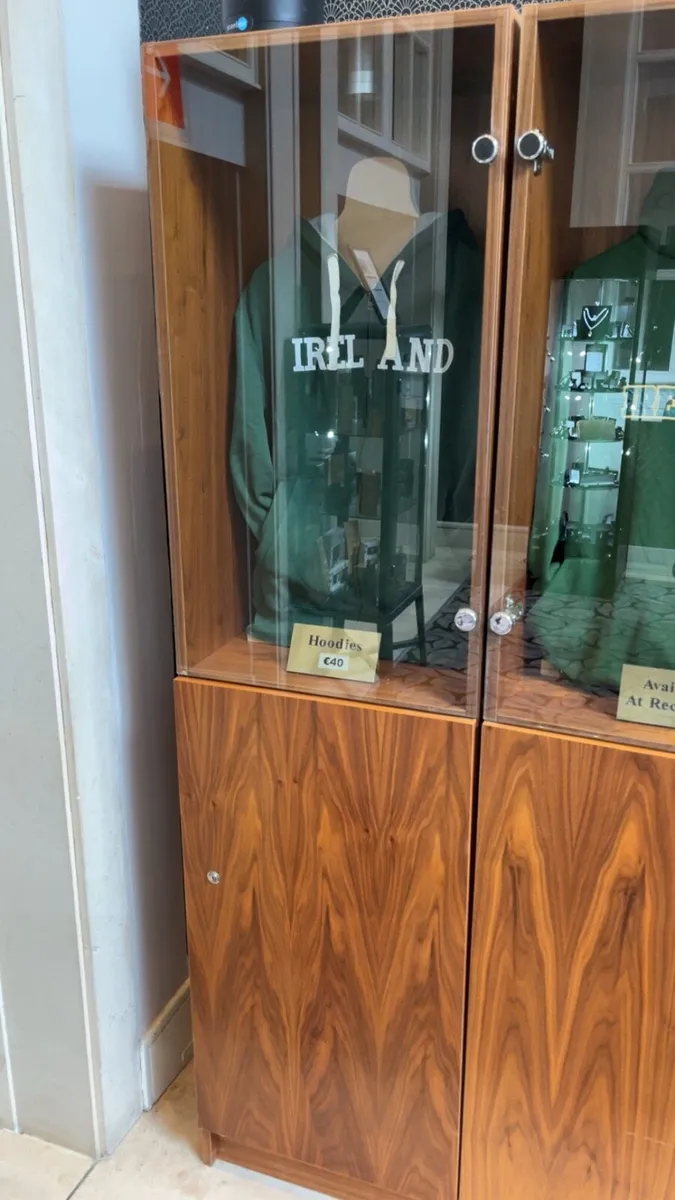 8 antique Wooden Display Cabinets - Image 3