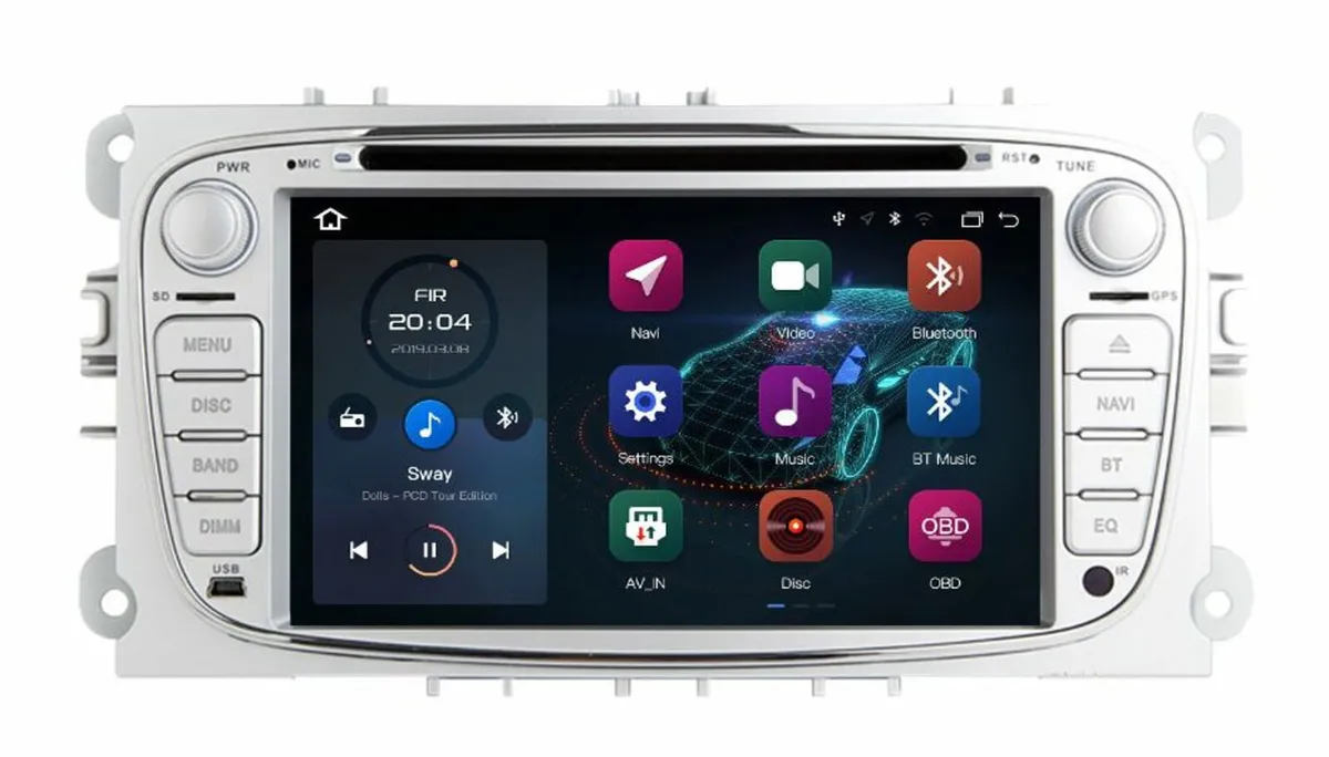 7" Android radio Mondeo Focus Galaxy C-Max - Image 3