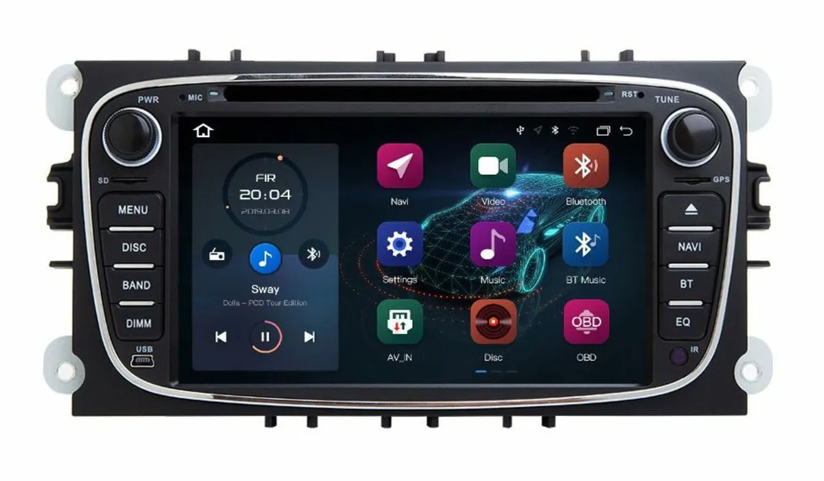 7" Android radio Focus Mondeo C-Max Galaxy - Image 2