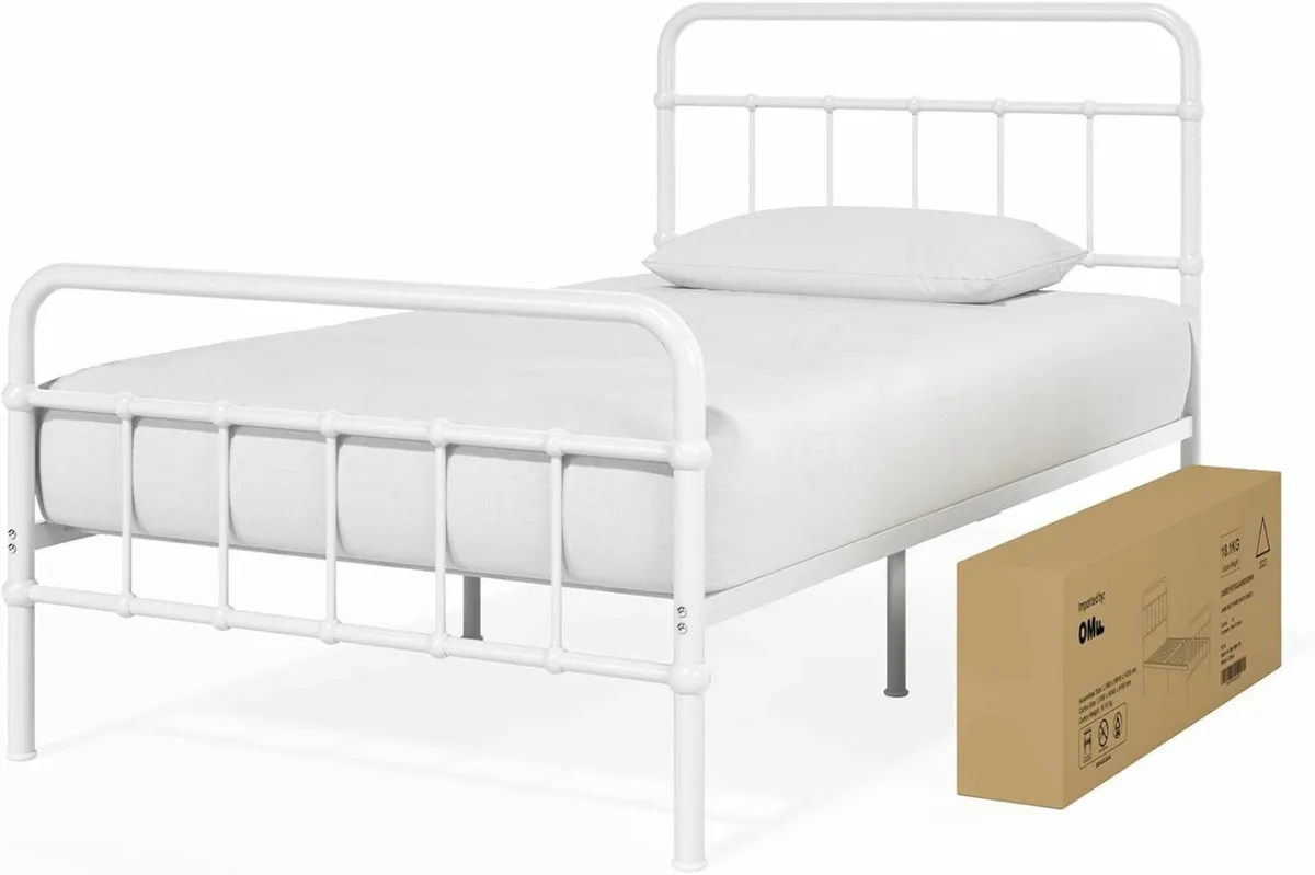 Single Bed frame - Bed 90x190 cm - 36 cm Height - Image 4