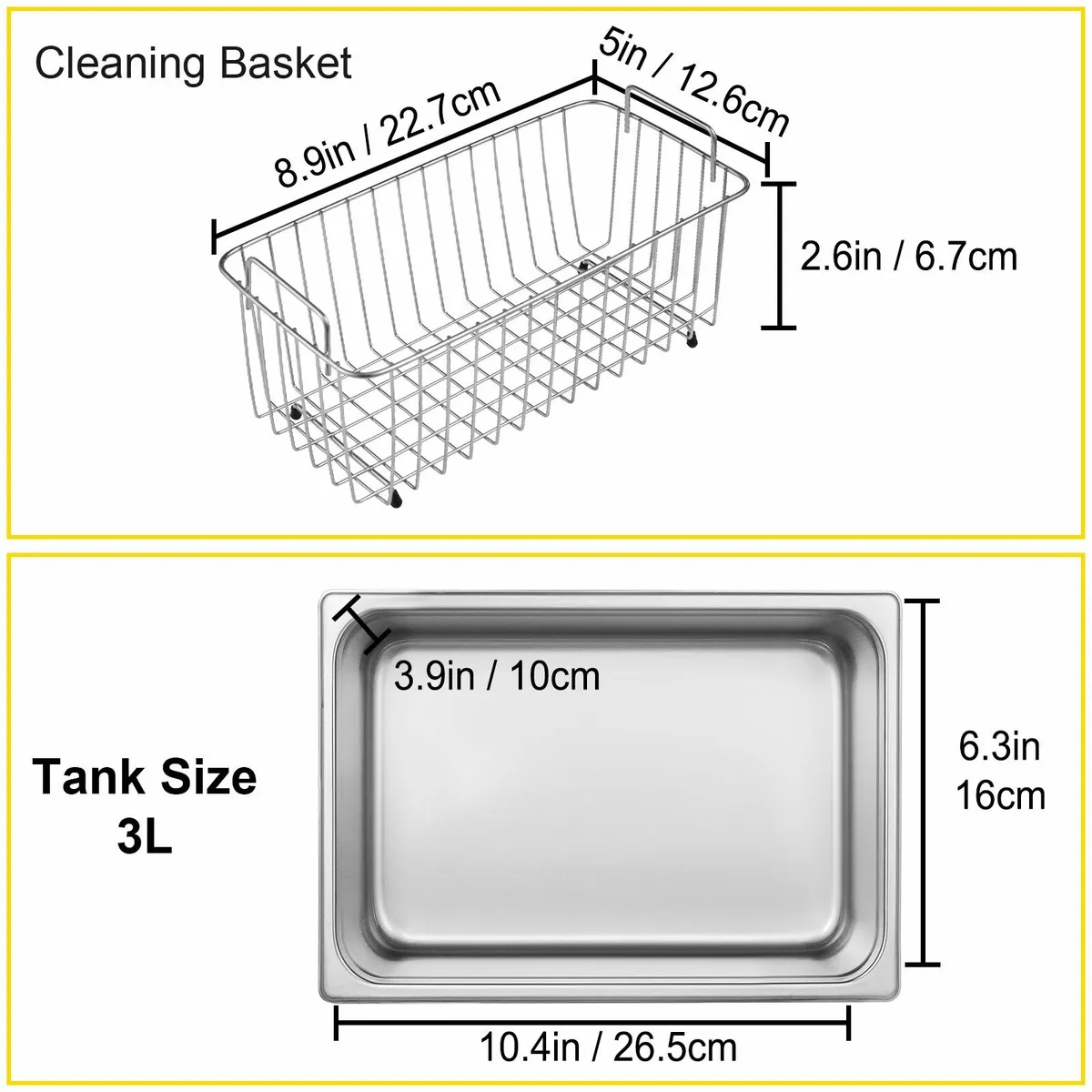 3L Ultrasonic Cleaner Washing Machine Digital Time - Image 2