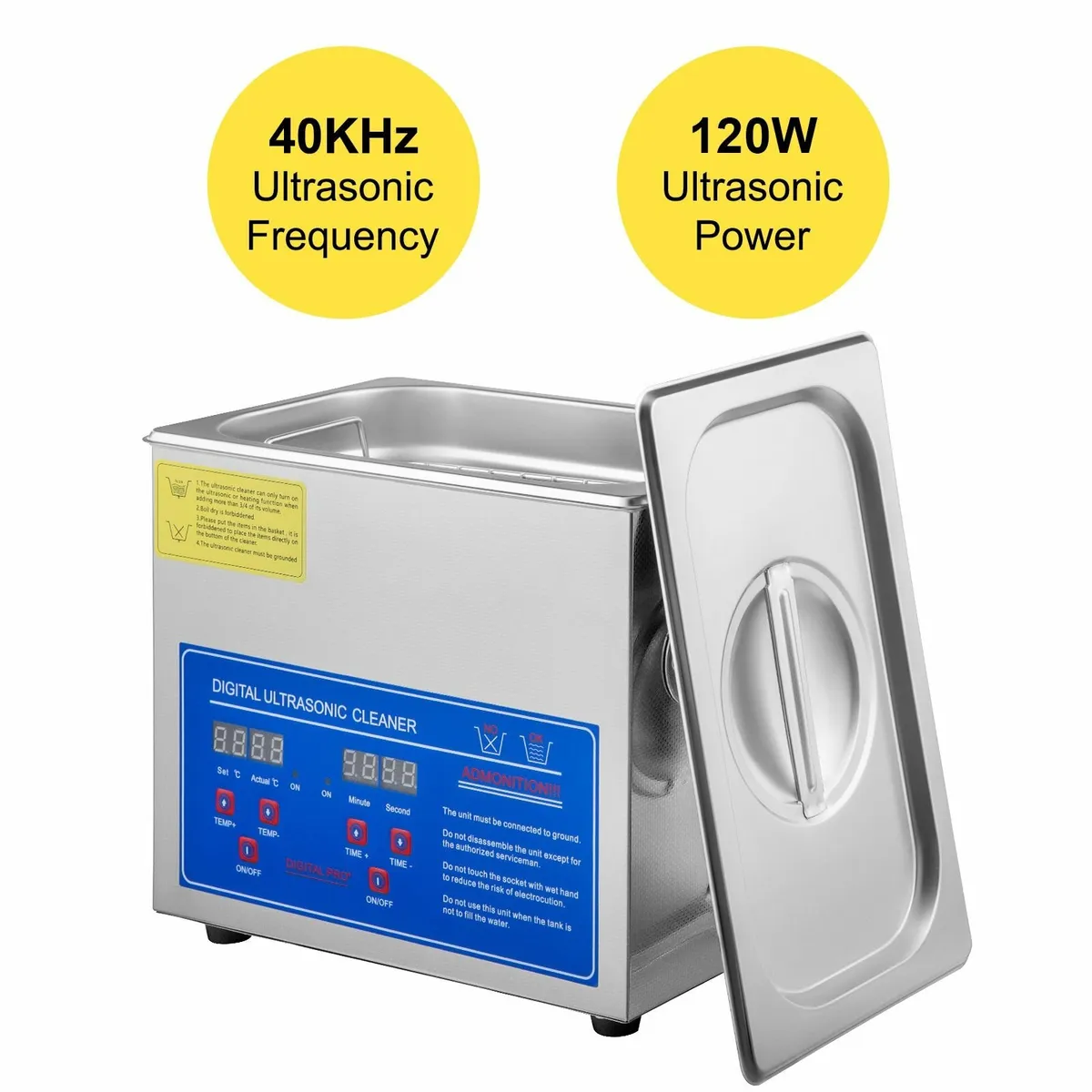 3L Ultrasonic Cleaner Washing Machine Digital Time - Image 4