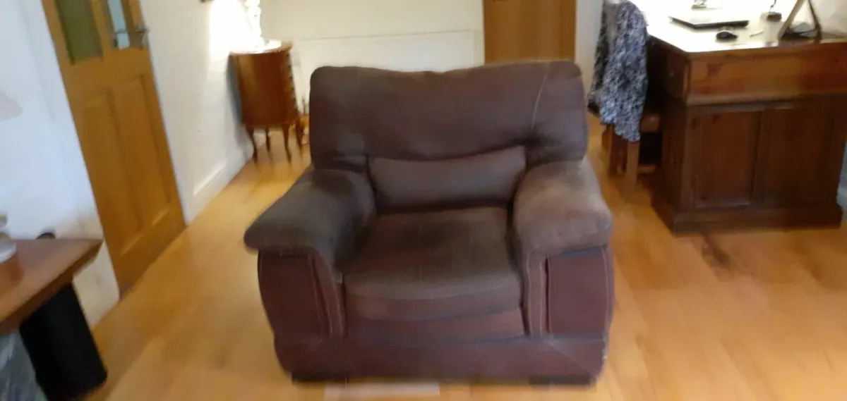 Corner Sofa and Arm Chair - Image 2