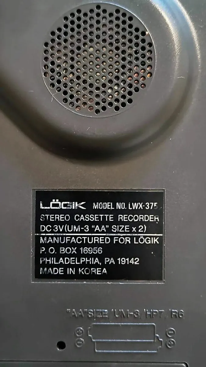 Logik Cassette Players Recorders, FM AM Radio - Image 4