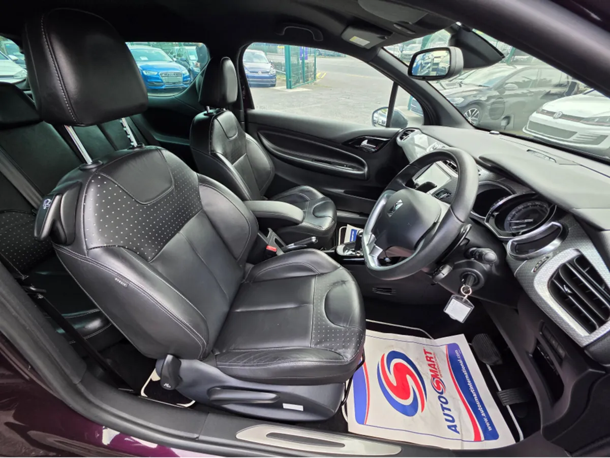 Citroen DS 3 ( 142 REG 1.2 AUTOMATIC LEATHER  SEAT - Image 2
