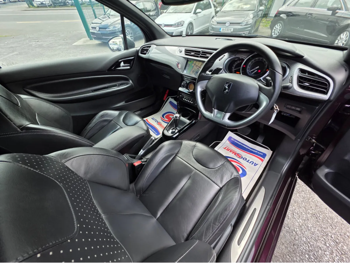 Citroen DS 3 ( 142 REG 1.2 AUTOMATIC LEATHER  SEAT - Image 3