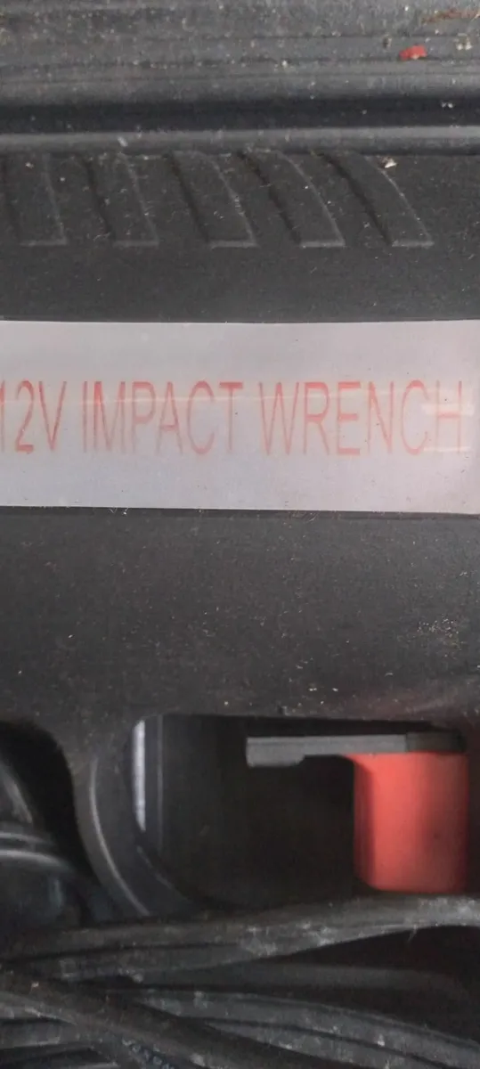 12v impact wrench new in the box never used - Image 2