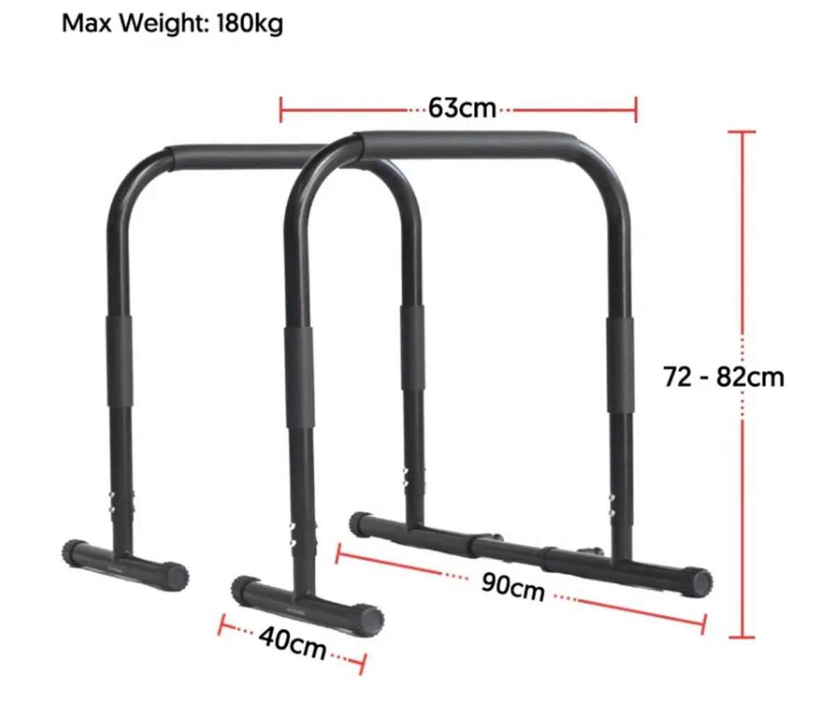 Parallel Dip & High Parallette Bars - Image 2