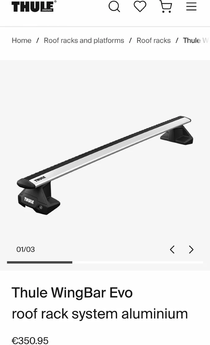 Thule Roof Rack for Audi A6 - Image 2