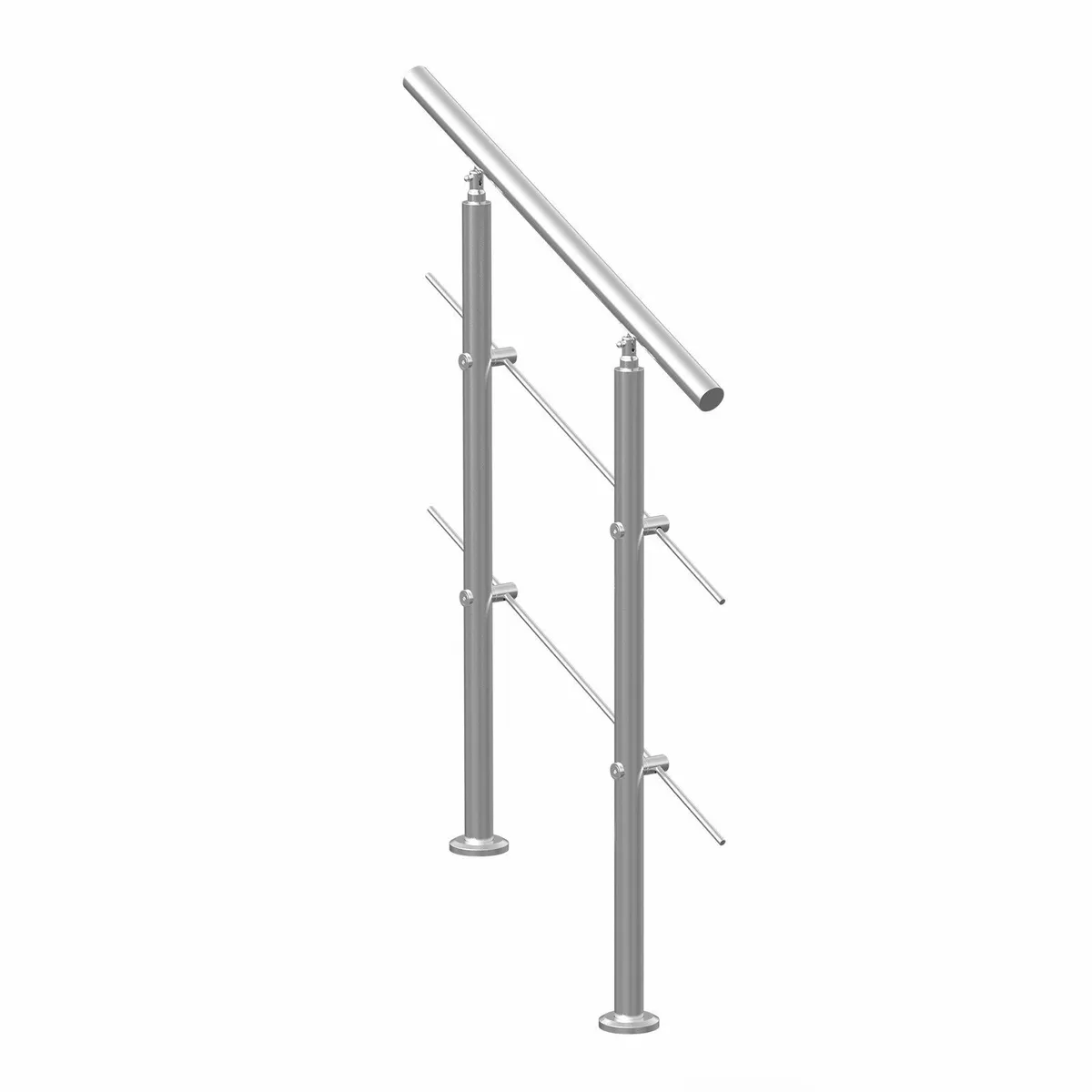 31.5in Handrails for Steps 2 Crossbars Staircase - Image 2