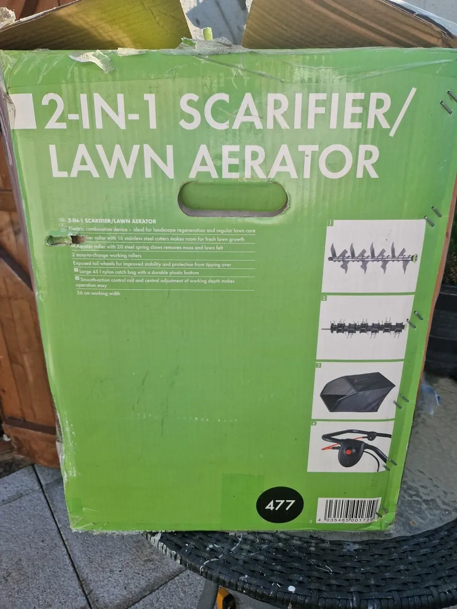 Lawn aereator scarifier - Image 1
