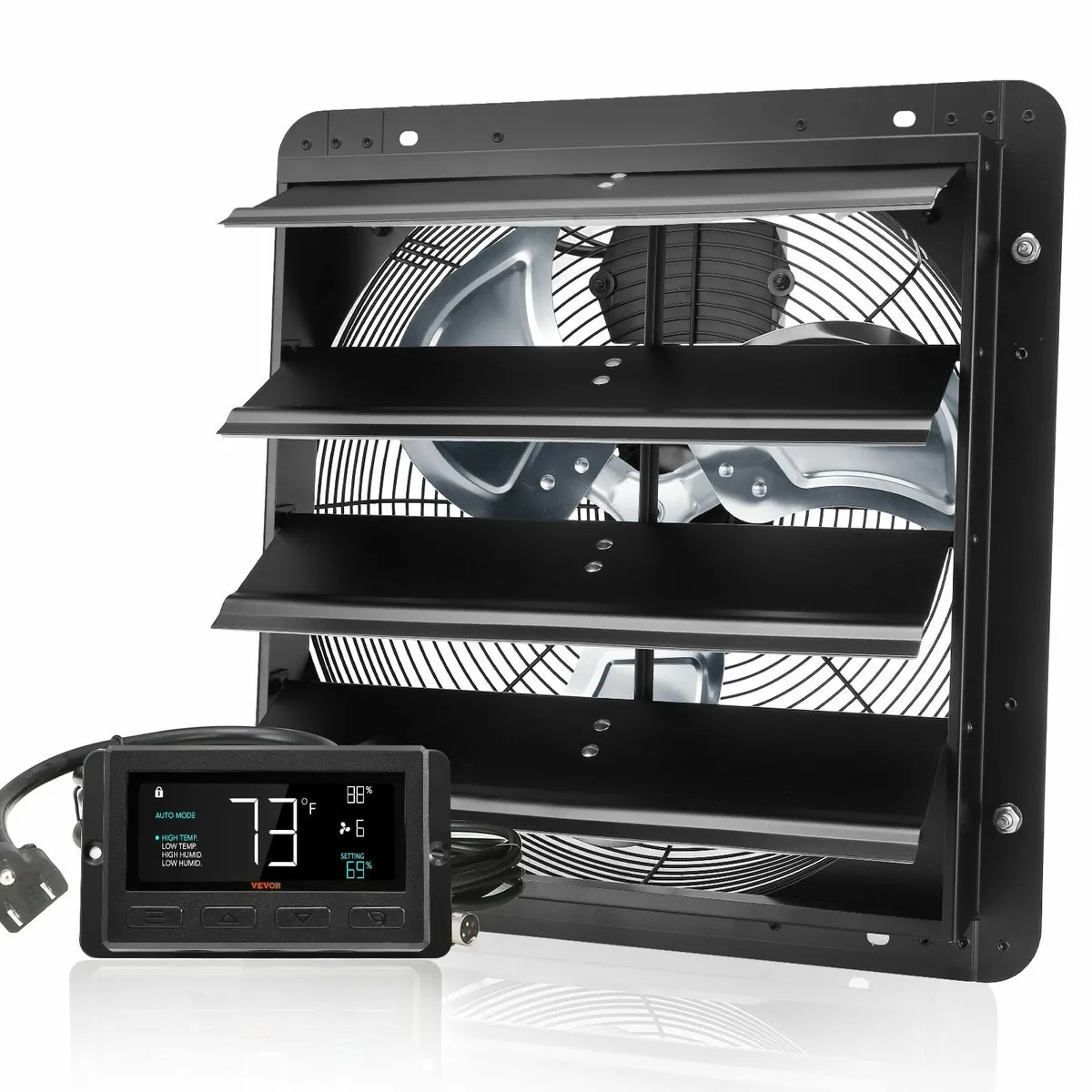 Shutter Exhaust Fan Shop Exhaust Fan 406 mm Remote - Image 4
