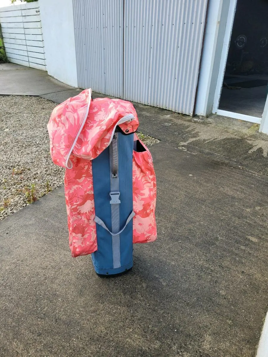 PING Traverse Golf Cart Bag – Stormcoral/Bloo - Image 4