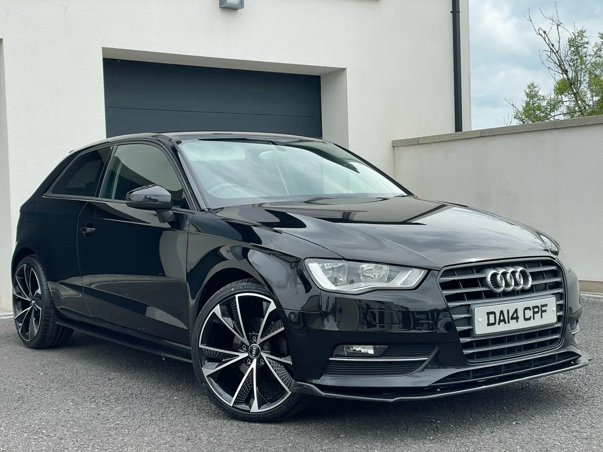 2014 Audi A3 1.6TDI SE 3dr (Bodykit, 19" Alloys) - Image 1