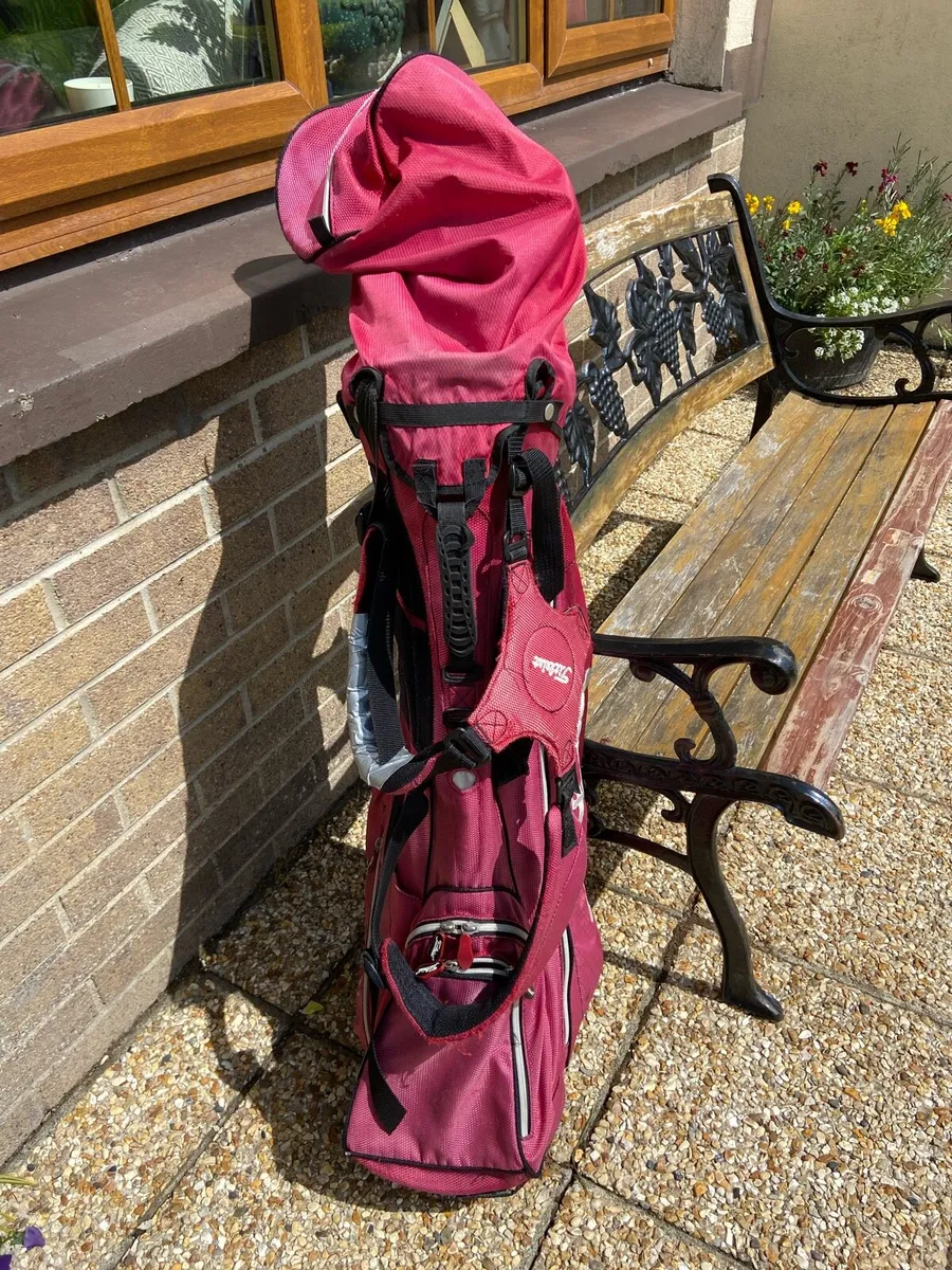 Left. Handed.  Golf. Clubs. With. Bag - Image 4