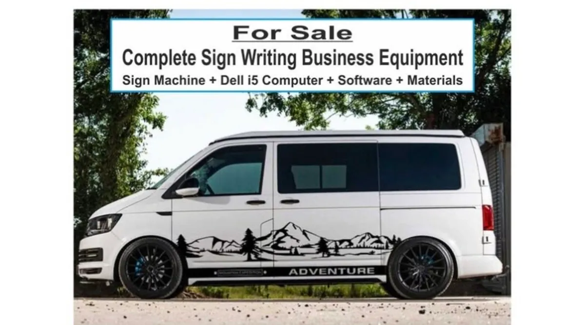 Sign/ Vinyl buisness for sale - Image 3
