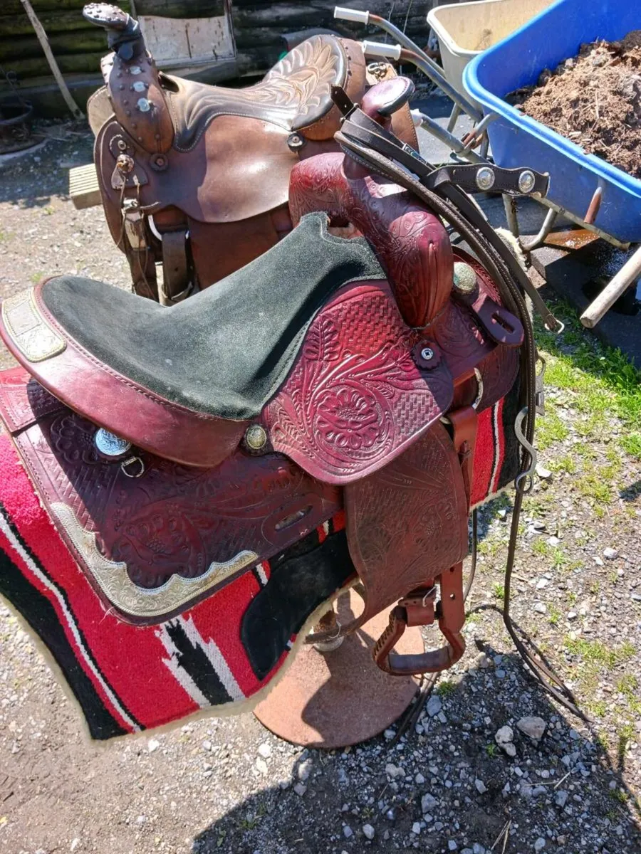 Western saddle - Image 3
