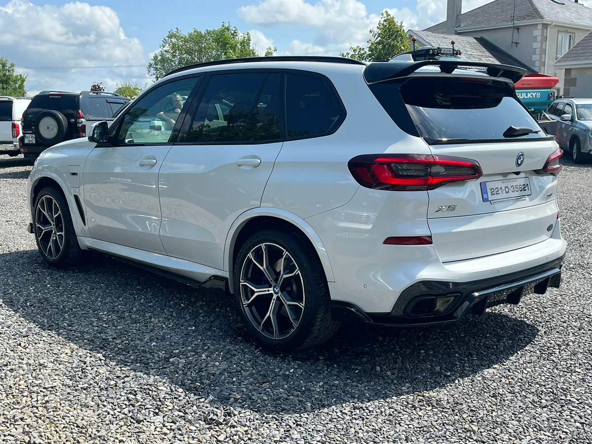 2022 BMW X5 45e M-SPORT *PEARL WHITE*KIT* - Image 4