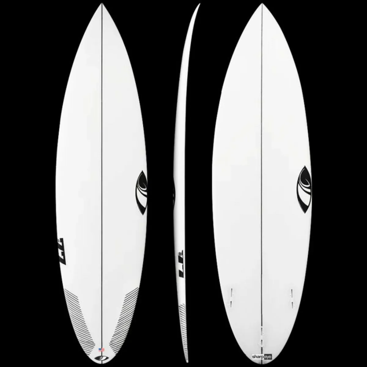 Sharp Eye Surfboards 5'10 Number 77 Futures - Image 1