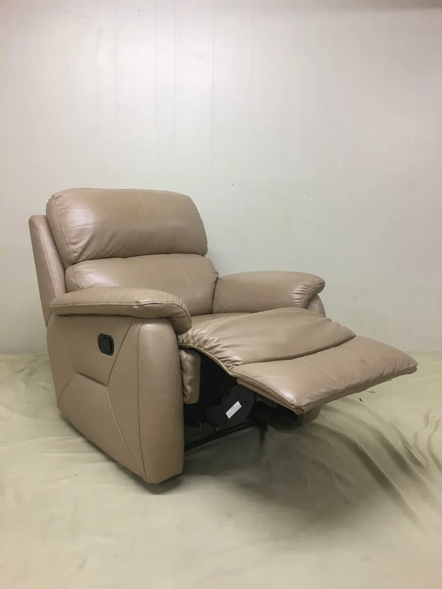 Leather Reclining Armchair - Image 2