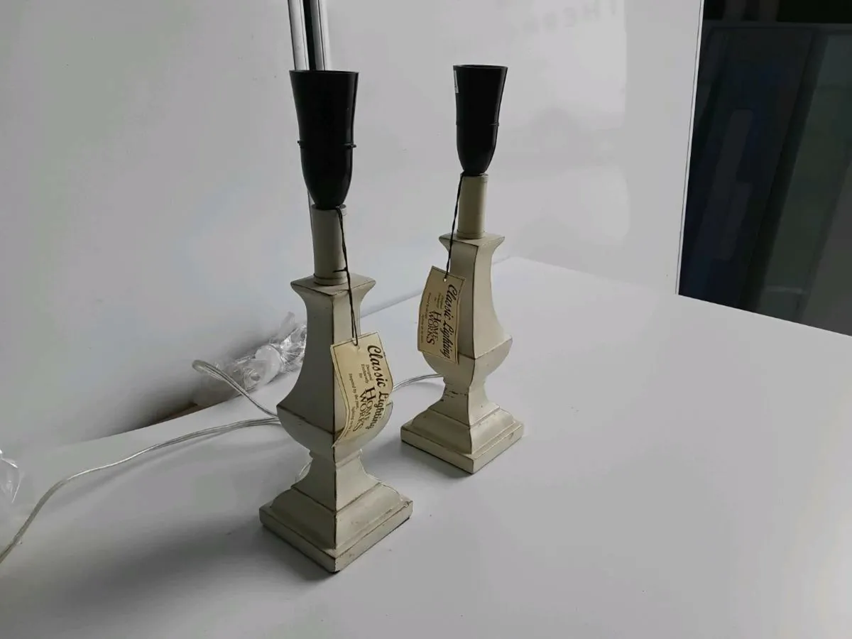 Home Works Vintage Table Lamp x2 - Image 2