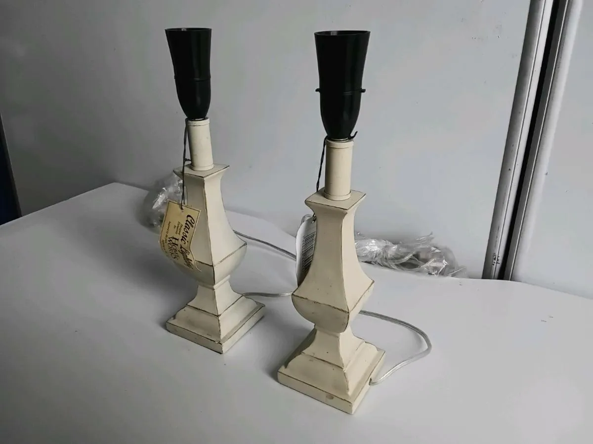 Home Works Vintage Table Lamp x2 - Image 3