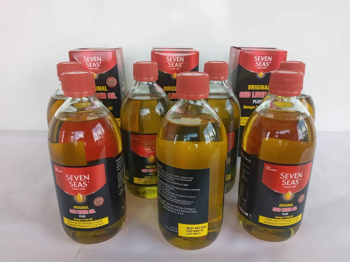 Lot of 10 x Bottles of 450ml Cod Liver Oil - Image 2