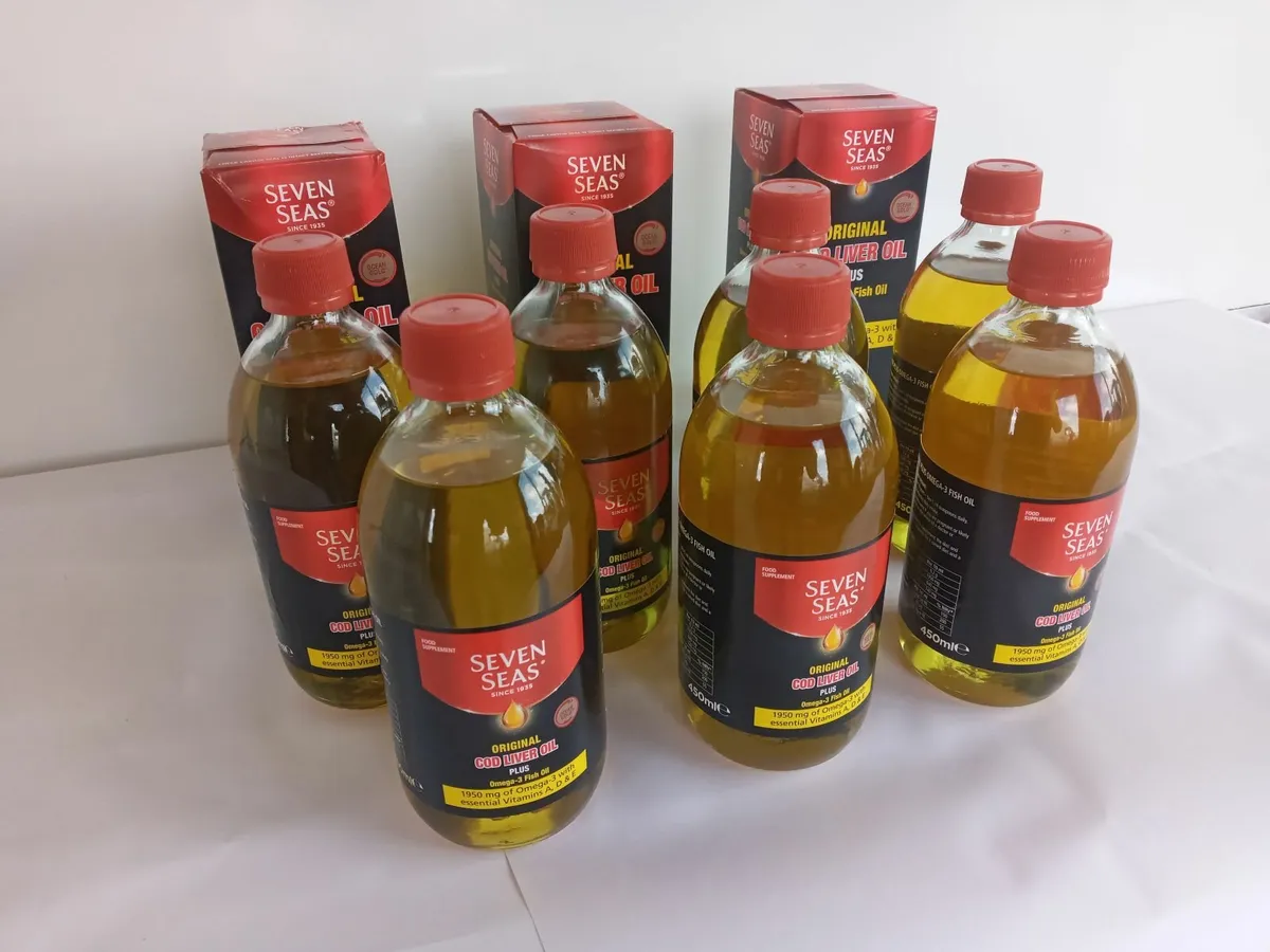 Lot of 10 x Bottles of 450ml Cod Liver Oil - Image 4