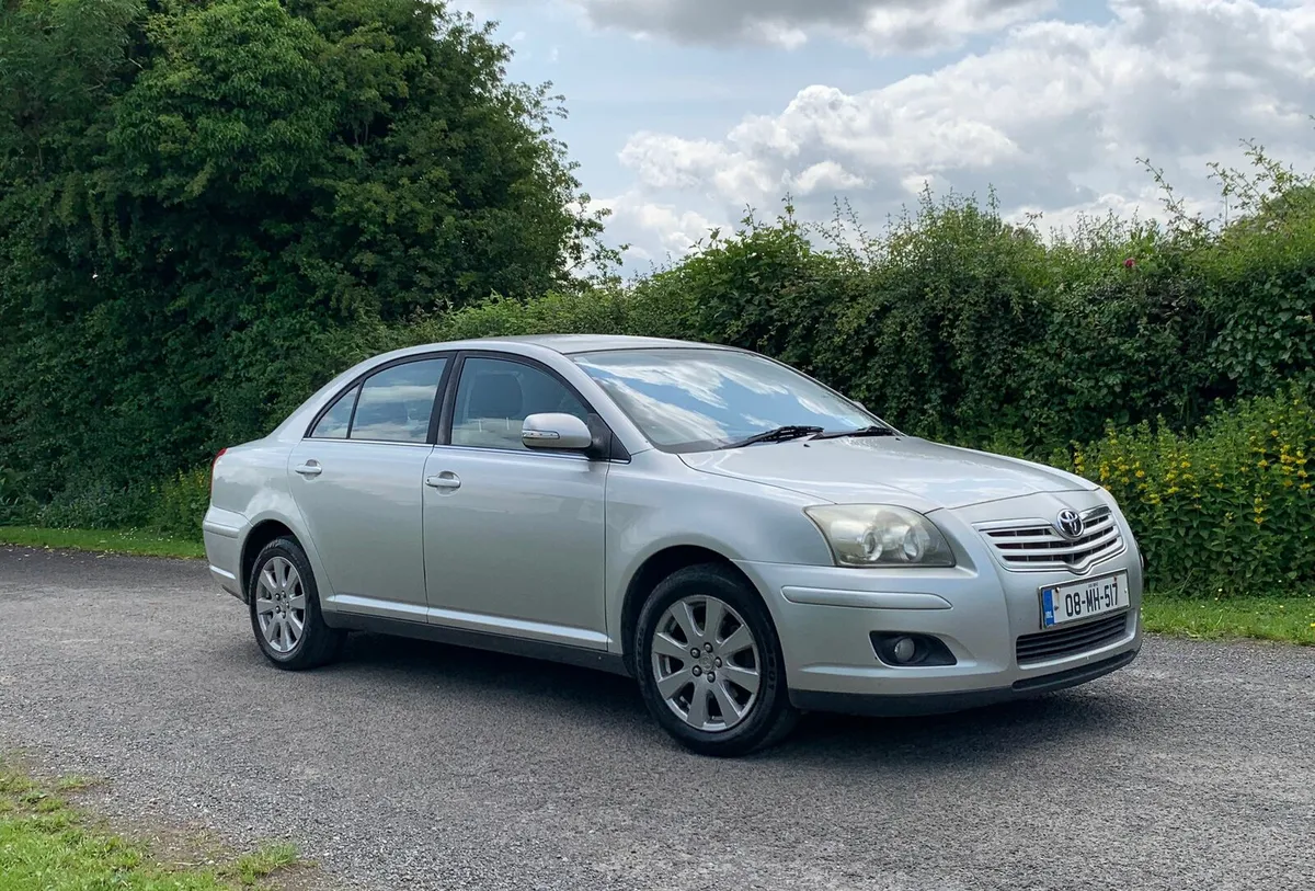Toyota Avensis 2008 1.6 Petrol nct 12/25 low km - Image 1