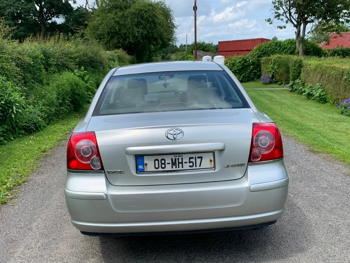 Toyota Avensis 2008 1.6 Petrol nct 12/25 low km - Image 3