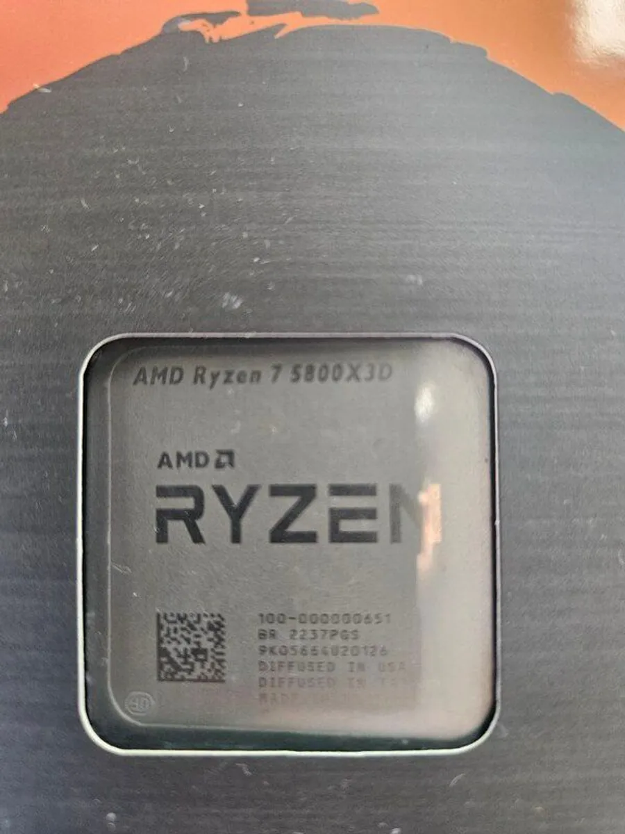 AMD Ryzensets 7 5800X3D Processor (8 cores/16 threads, AM4 Socket, 105W TDP,100 MB Cache, up to 4.5 GHz max boost) - Image 2