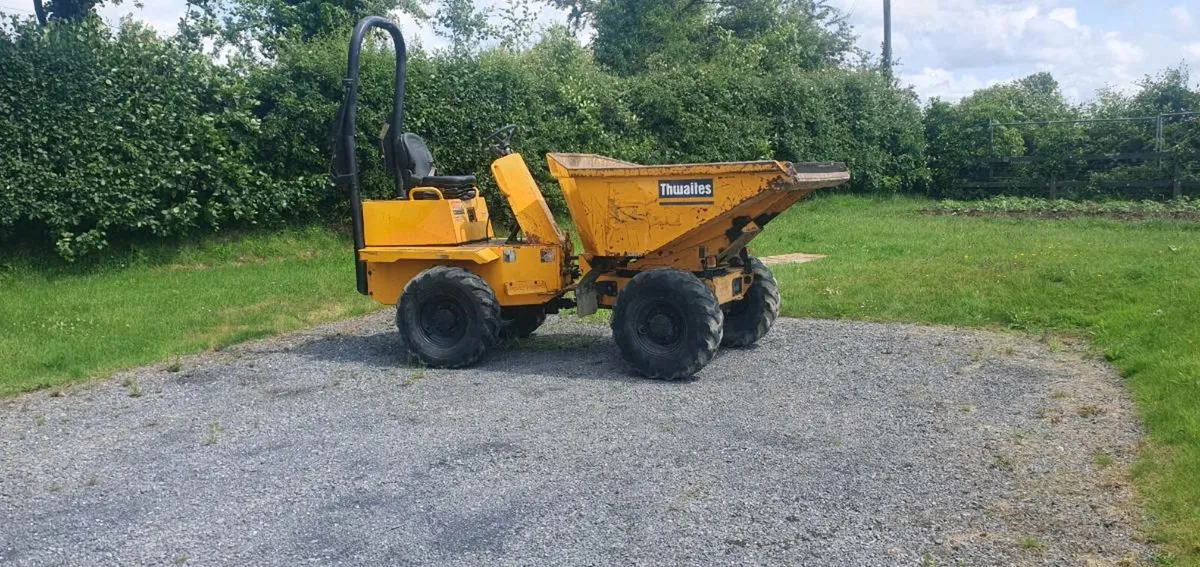 Thwaites 3 ton swivel dumper - Image 1