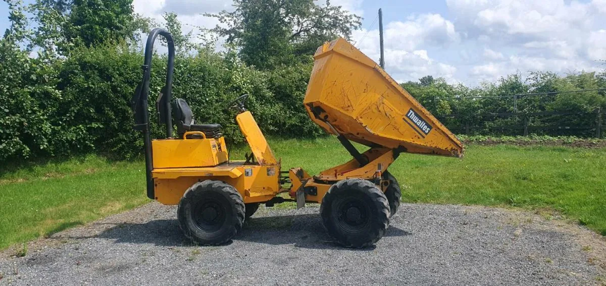 Thwaites 3 ton swivel dumper - Image 2