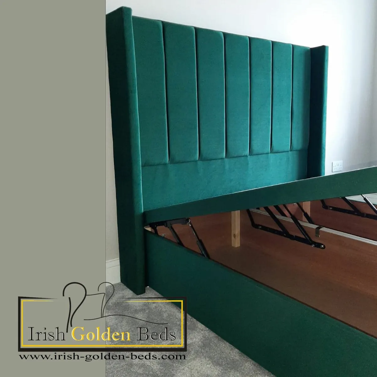 bed frame and headboard, free delivery - Image 4