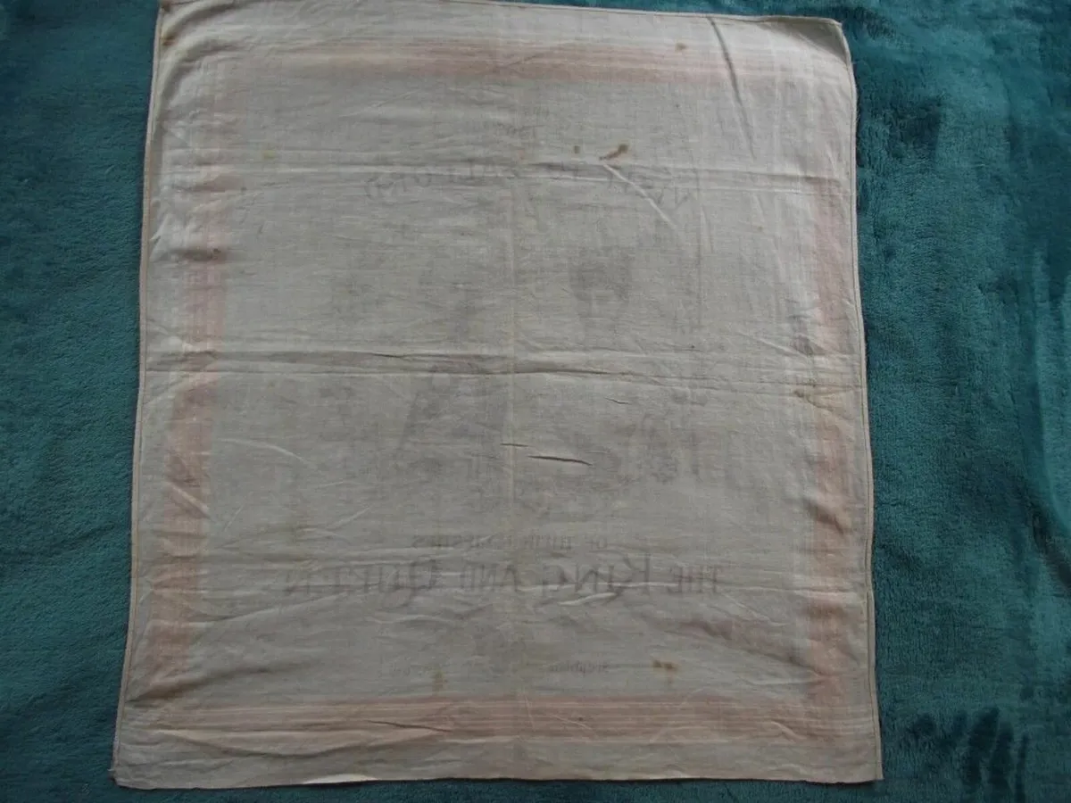 Commemorative Handkerchief - Royal Visit 1905 - Image 2