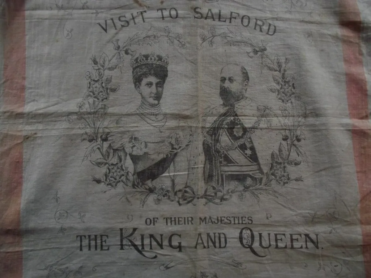 Commemorative Handkerchief - Royal Visit 1905 - Image 3