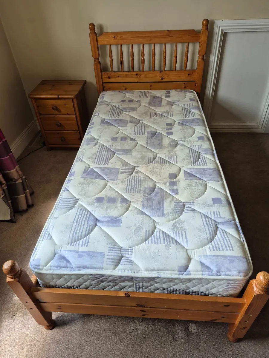 Bed and locker - Image 1