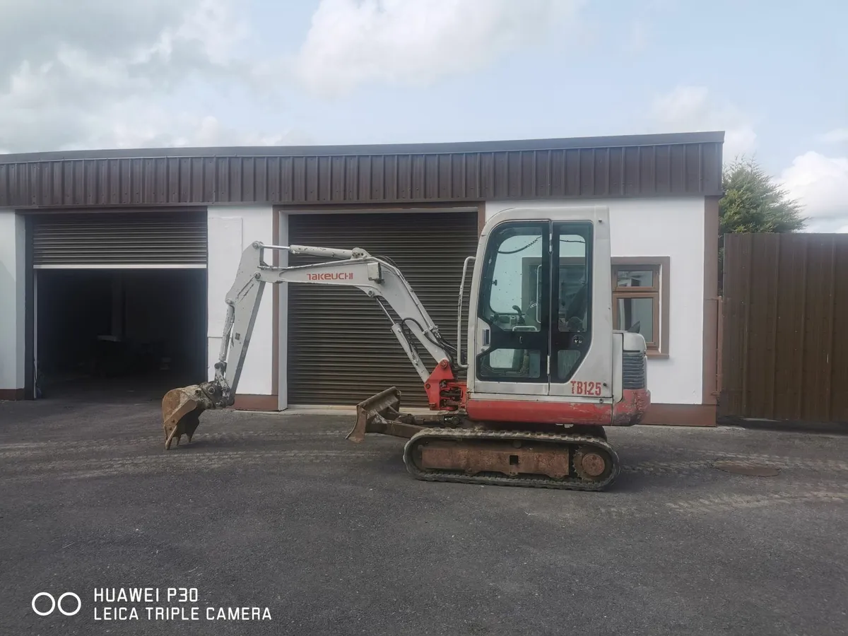 Takeuchi tb125 -  2007 - Excellent condition - Image 2