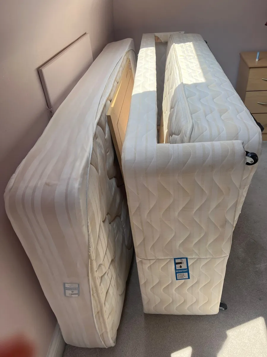 Single bed with hidden guest bed & headboard - Image 1