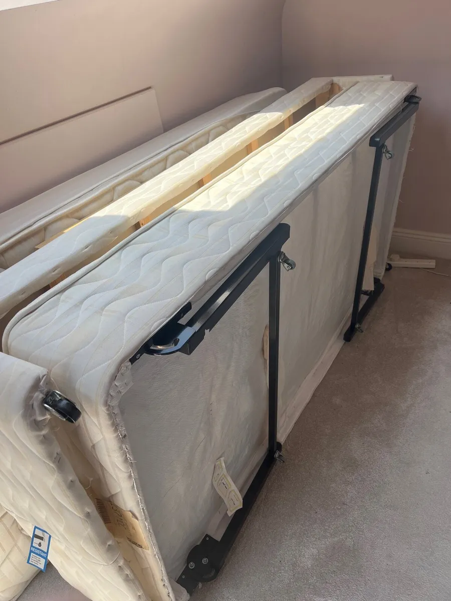 Single bed with hidden guest bed & headboard - Image 2