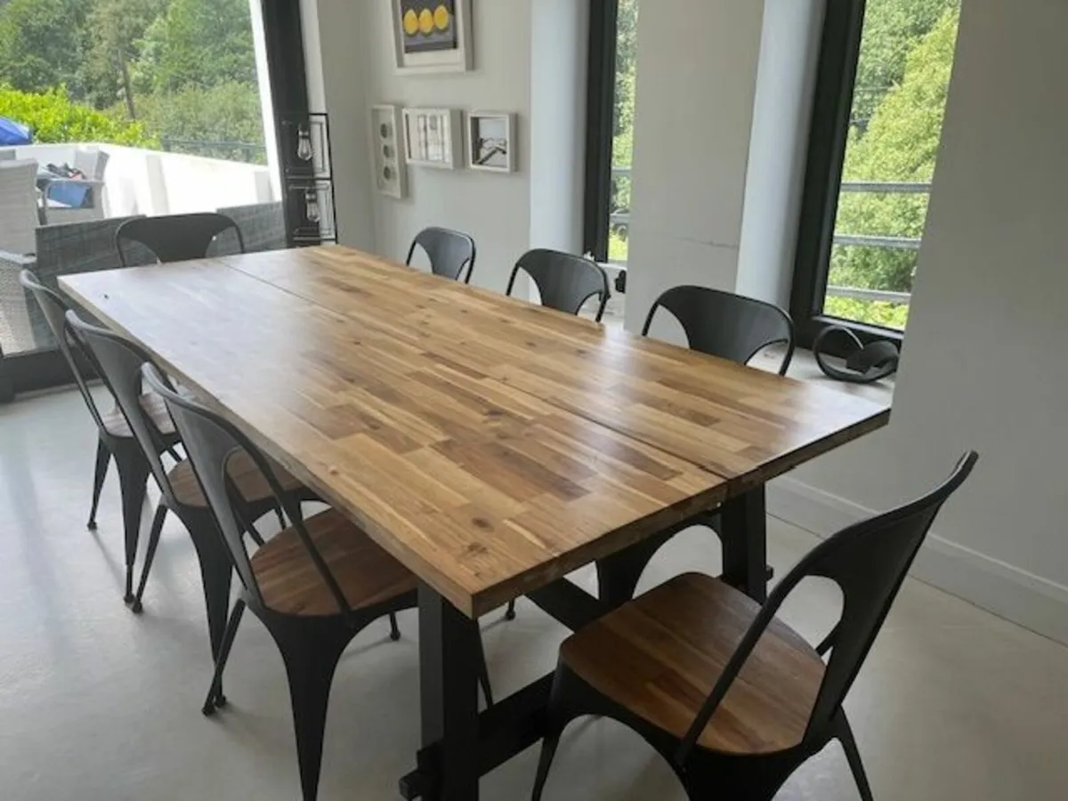 Dining Table and Chairs - Image 1