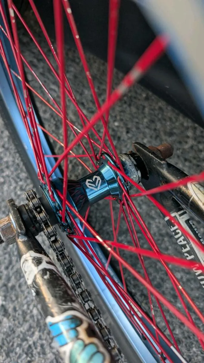 Customer Sticker Bombed BMX - Image 3