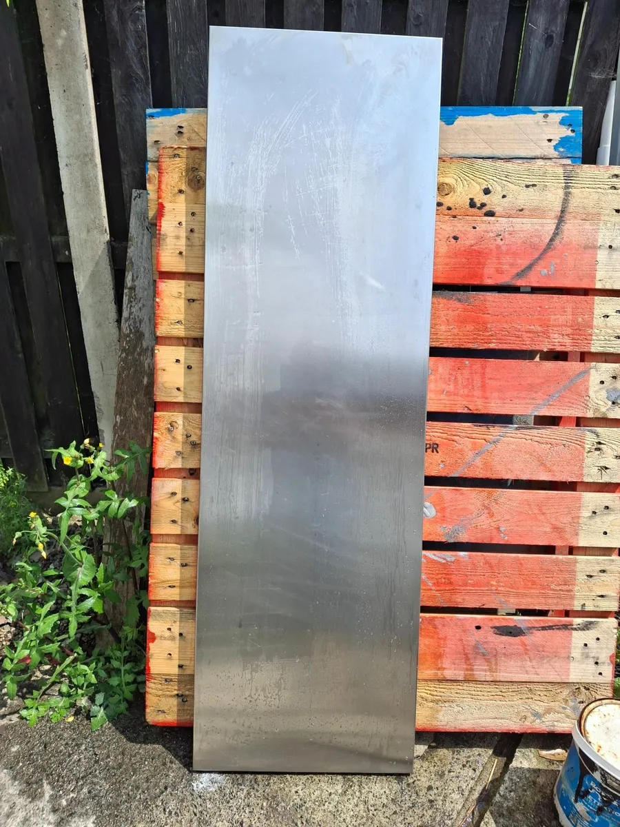 Double Stainless Steel Sink & Worktop - Image 3