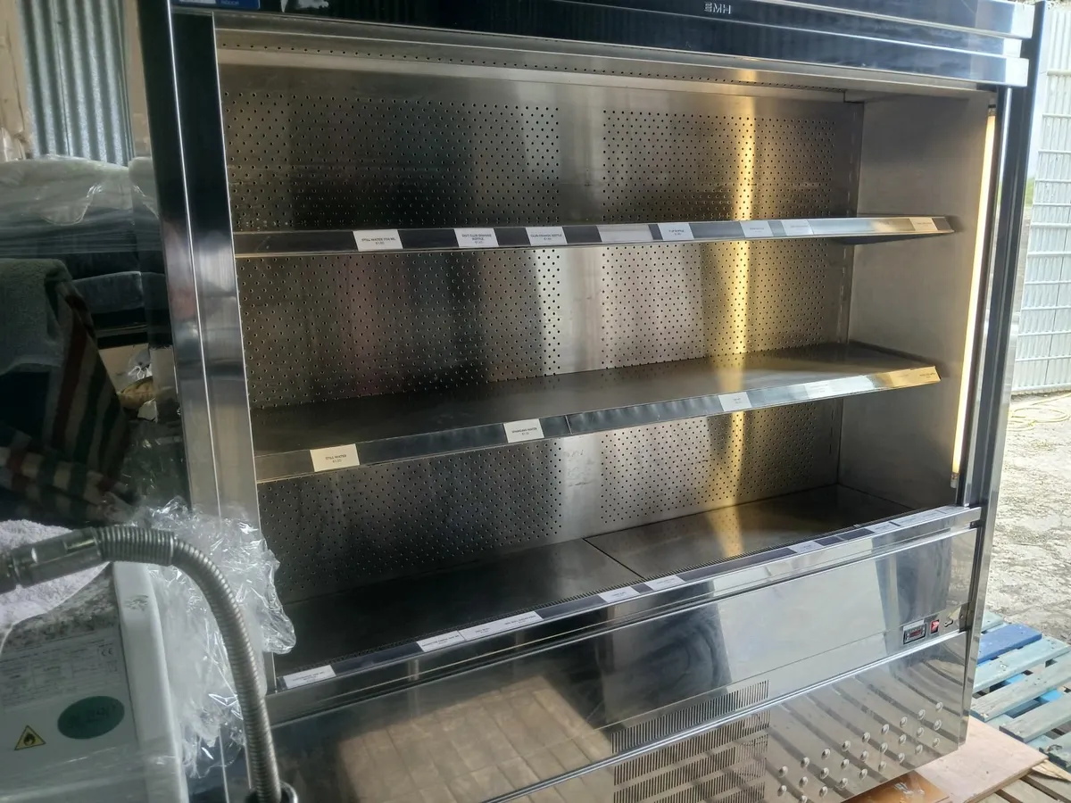 Stainless steel display fridge unit delivered - Image 3