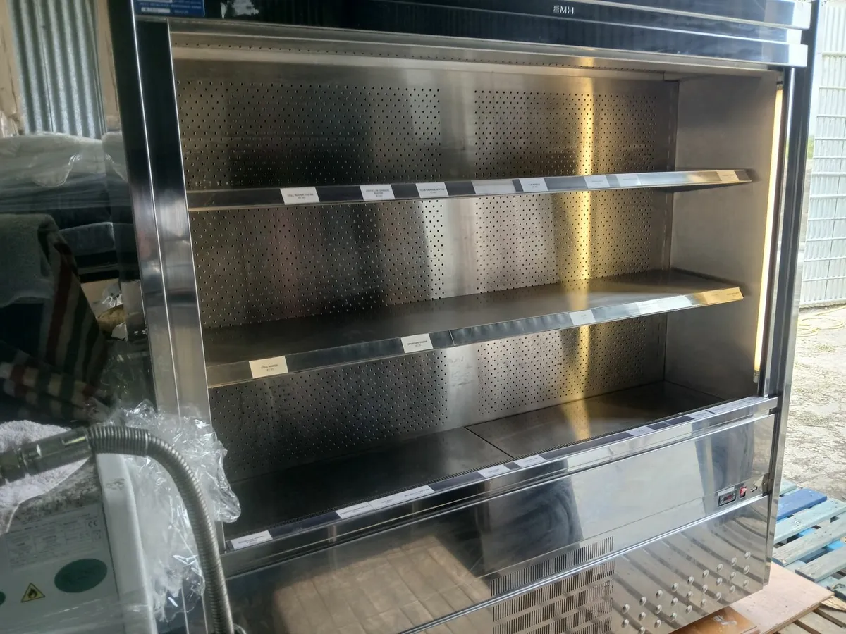 Stainless steel display fridge unit delivered - Image 4