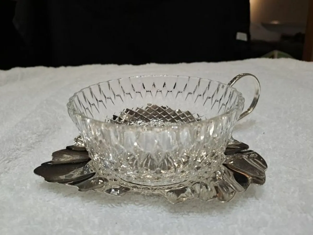 Vintage compote dish - Image 1