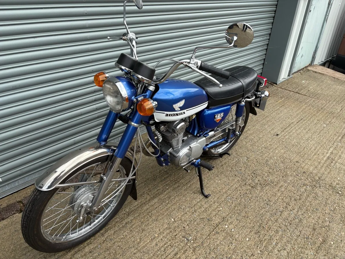 1973 Honda c b    125. - Image 3